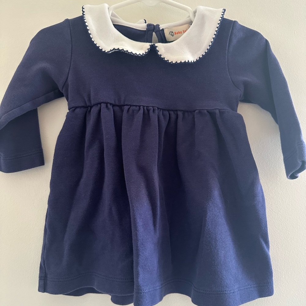Baby Luigi Play Dress Navy Girls Size 18M